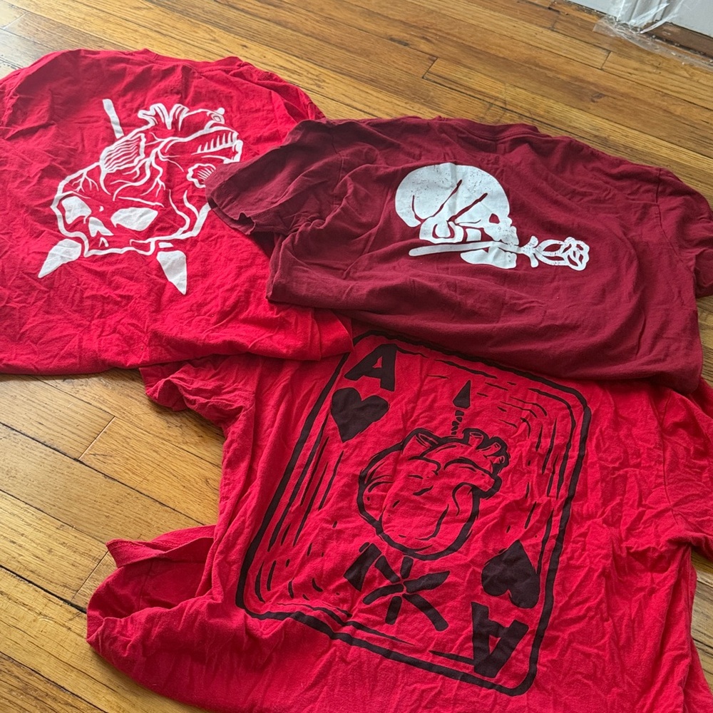 Lot of 3 size Large OAF nation shirts - Picture 2 of 2